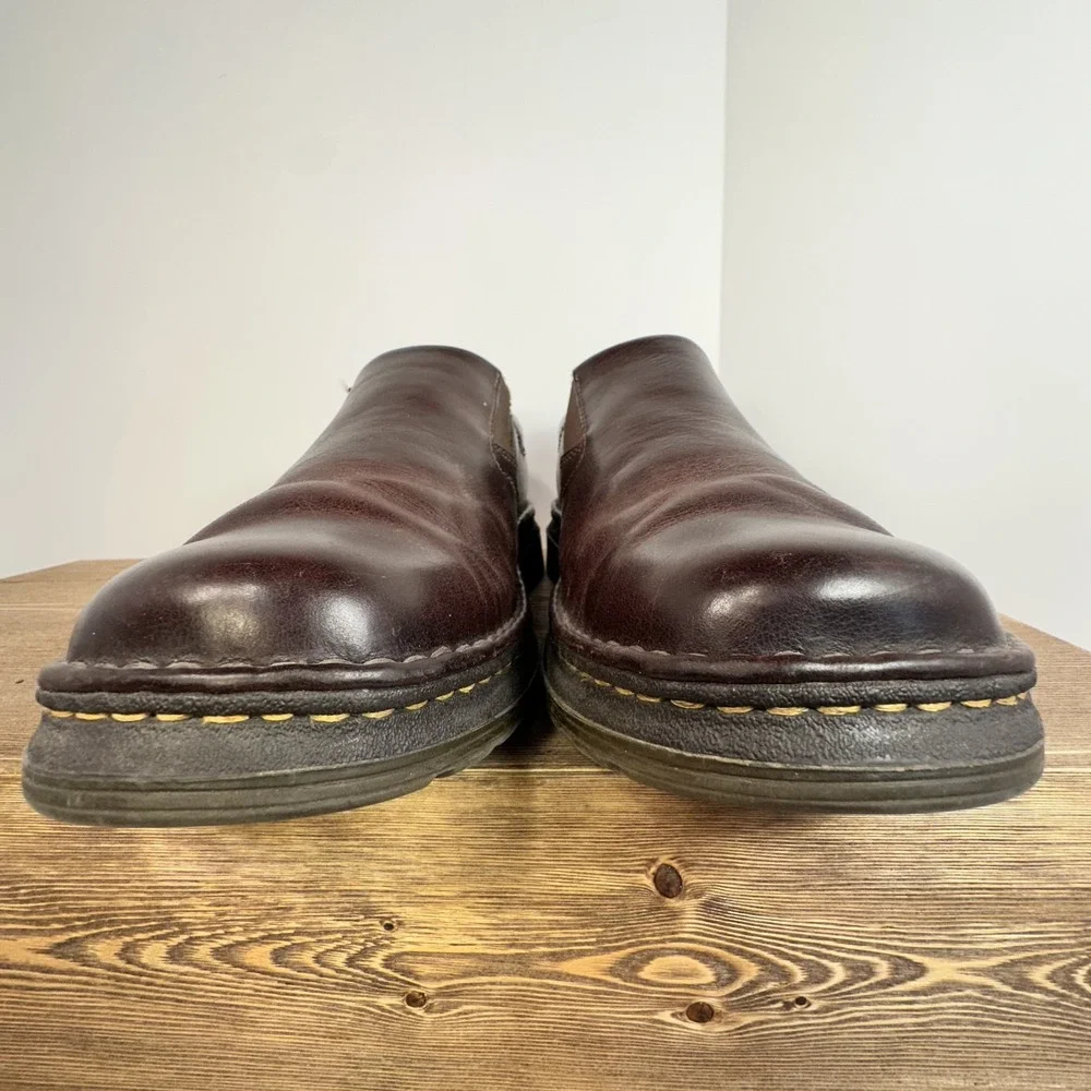 Dr Martens Orson Slip On Loafers Mens SZ 10 Leather Comfort Casual Lug Sole Boot